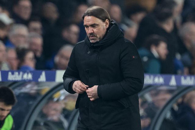 Daniel Farke manager of Leeds United heads to the dressing room at half time honours even, 0-0 during the Premier League match Leeds United vs Brentford at Elland Road, Leeds, United Kingdom on 21 March 2026

(Photo by Mark Cosgrove/News Images)