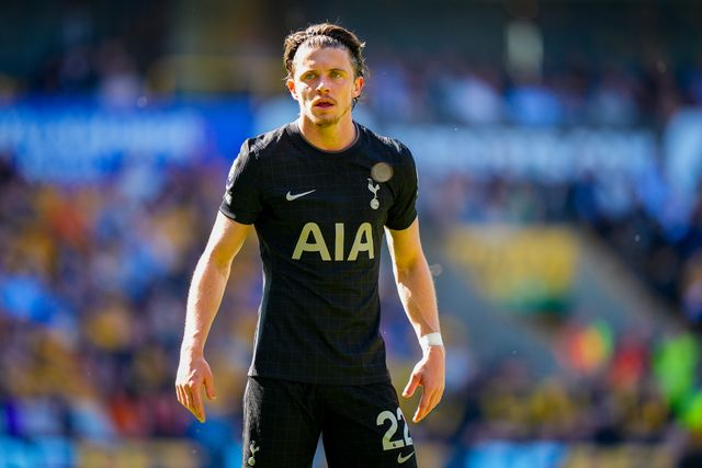 Conor Gallagher of Tottenham Hotspur during the Premier League match Wolverhampton Wanderers vs Tottenham Hotspur at Molineux, Wolverhampton, United Kingdom on 25 April 2026

(Photo by Maynard Manyowa/News Images)