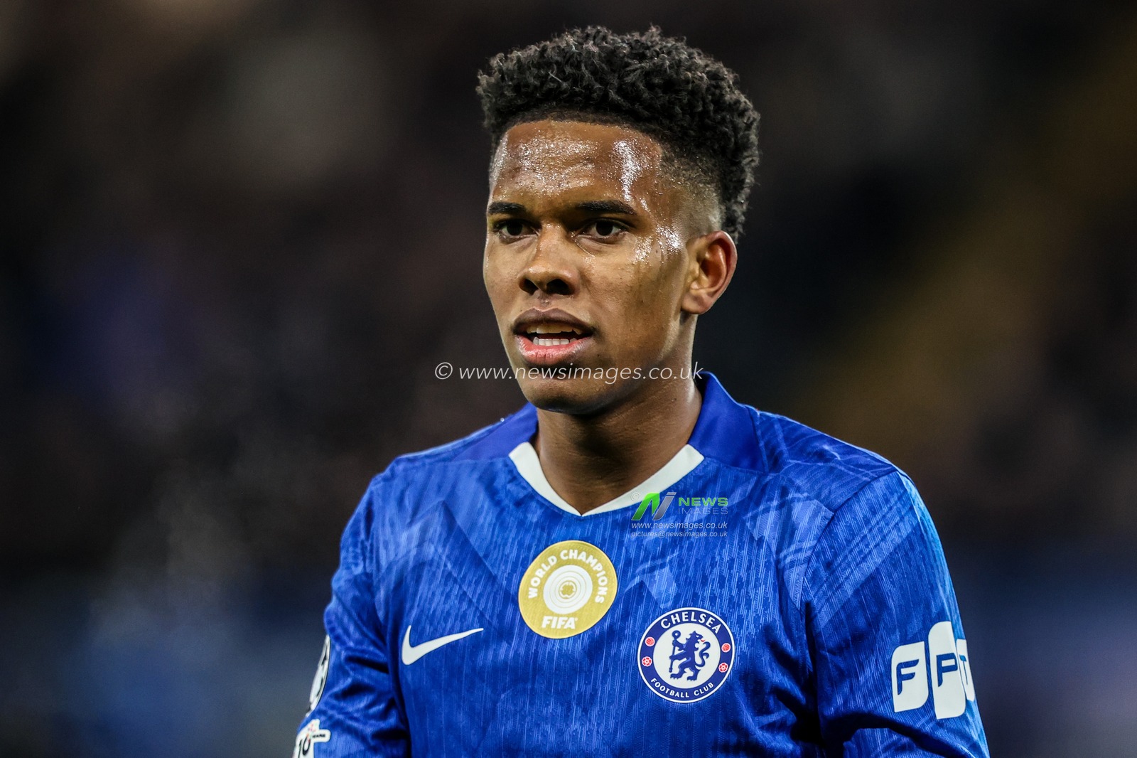Estêvão of Chelsea during the UEFA Champions League Matchday 5 of 8 Chelsea v Barcelona at Stamford Bridge, London, United Kingdom, 25th November 2025

(Photo by Alfie Cosgrove/News Images)

*** GER AUT SUI OUT ***