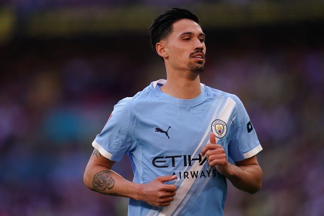 Tijjani Reijnders of Manchester City during the Emirates FA Cup Semi-Final match Manchester City vs Southampton at Wembley Stadium, London, United Kingdom on 25 April 2026

(Photo by Harvey Murphy/News Images)