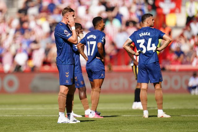 Dan Ballard of Sunderland looks on during the Premier League match Brentford vs Sunderland at GTECH Community Stadium, London, United Kingdom on 05 September 2026

(Photo by Harvey Murphy/News Images)
