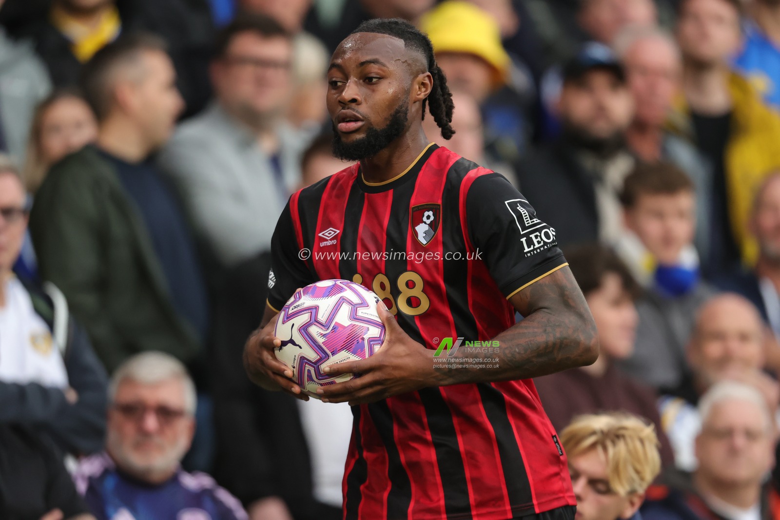 Antoine Semenyo of Bournemouth during the Premier League match Leeds United vs Bournemouth at Elland Road, Leeds, United Kingdom, 27th September 2025

(Photo by Richard Bierton/News Images)