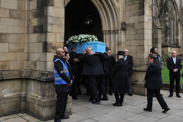 Ricky Hatton Funeral procession
