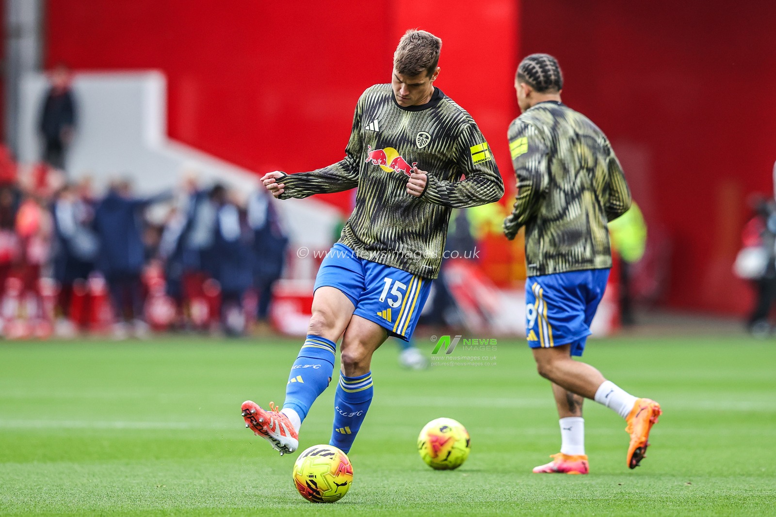 Jaka Bijol of Leeds United in the pregame warmup session during the Premier League match Nottingham Forest vs Leeds United at City Ground, Nottingham, United Kingdom, 9th November 2025

(Photo by Alfie Cosgrove/News Images)

*** GER AUT SUI OUT ***