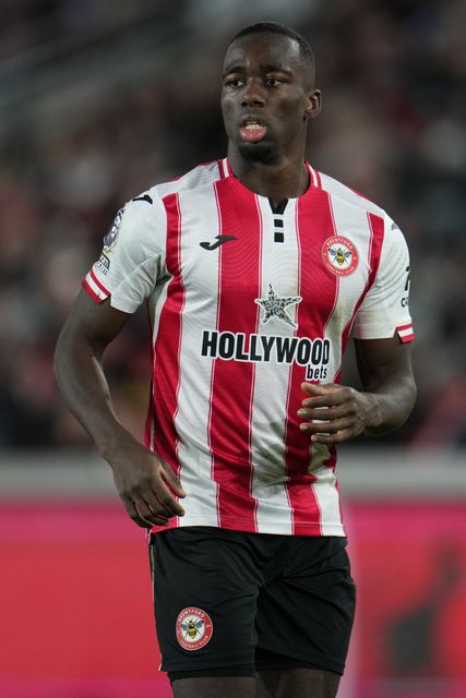 Michael Kayode of Brentford during the Premier League match Brentford vs Tottenham Hotspur at The Gtech Community Stadium, London, United Kingdom, 1st January 2026

(Photo by Harvey Murphy/News Images)

*** GER AUT SUI OUT ***