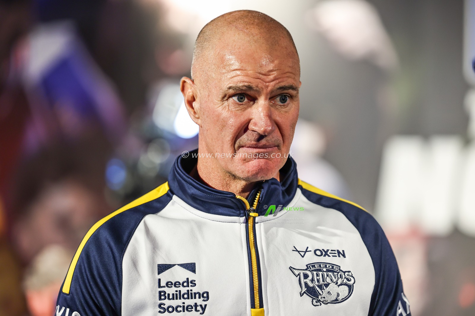 Brad Arthur Head Coach of Leeds Rhinosduring the 2025 Betfred Super League season launch at Co-op Live, Manchester, United Kingdom, 5th February 2025

(Photo by Mark Cosgrove/News Images)