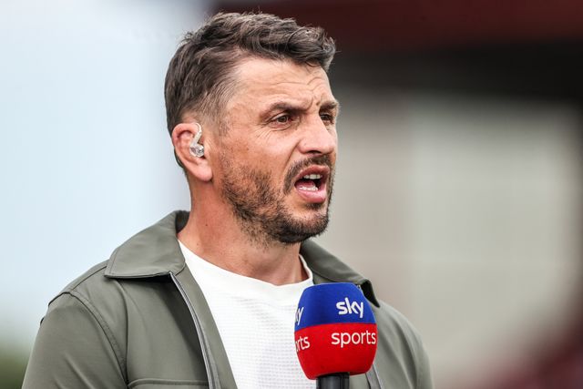 Jon Wilkin speaks on Sky Sports Rugby League ahead of the Betfred Super League round 12 match Hull KR vs Wigan Warriors at Sewell Group Craven Park, Hull, United Kingdom on 21 May 2026

(Photo by Alfie Cosgrove/News Images)