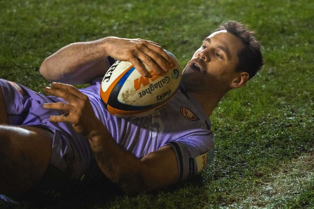 during the Gallagher Premiership match Leicester Tigers vs Gloucester Rugby at Mattioli Woods Welford Road Stadium, Leicester, United Kingdom, 19th December 2025

(Photo by Craig Evans/News Images)

*** GER AUT SUI OUT ***