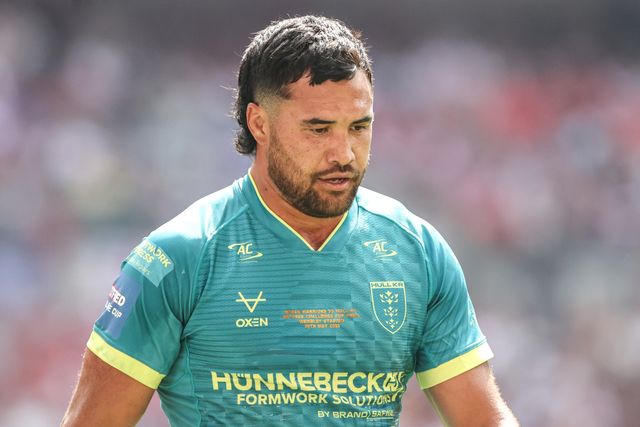 Peta Hiku of Hull KR during the Betfred Challenge Cup Final match Wigan Warriors vs Hull KR at Wembley Stadium, London, United Kingdom on 30 May 2026

(Photo by Alfie Cosgrove/News Images)