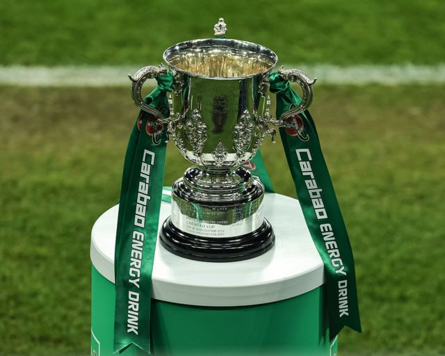The Carabao Cup during the Carabao Cup Semi-finals First Leg Newcastle United vs Manchester City at St. James's Park, Newcastle, United Kingdom, 13th January 2026

(Photo by Mark Cosgrove/News Images)