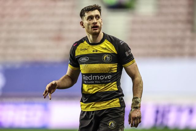 Sam Wood of York Knights during the Betfred Super League round 5 match Wigan Warriors vs York Knights at The Brick Community Stadium, Wigan, United Kingdom on 19 March 2026

(Photo by Alfie Cosgrove/News Images)