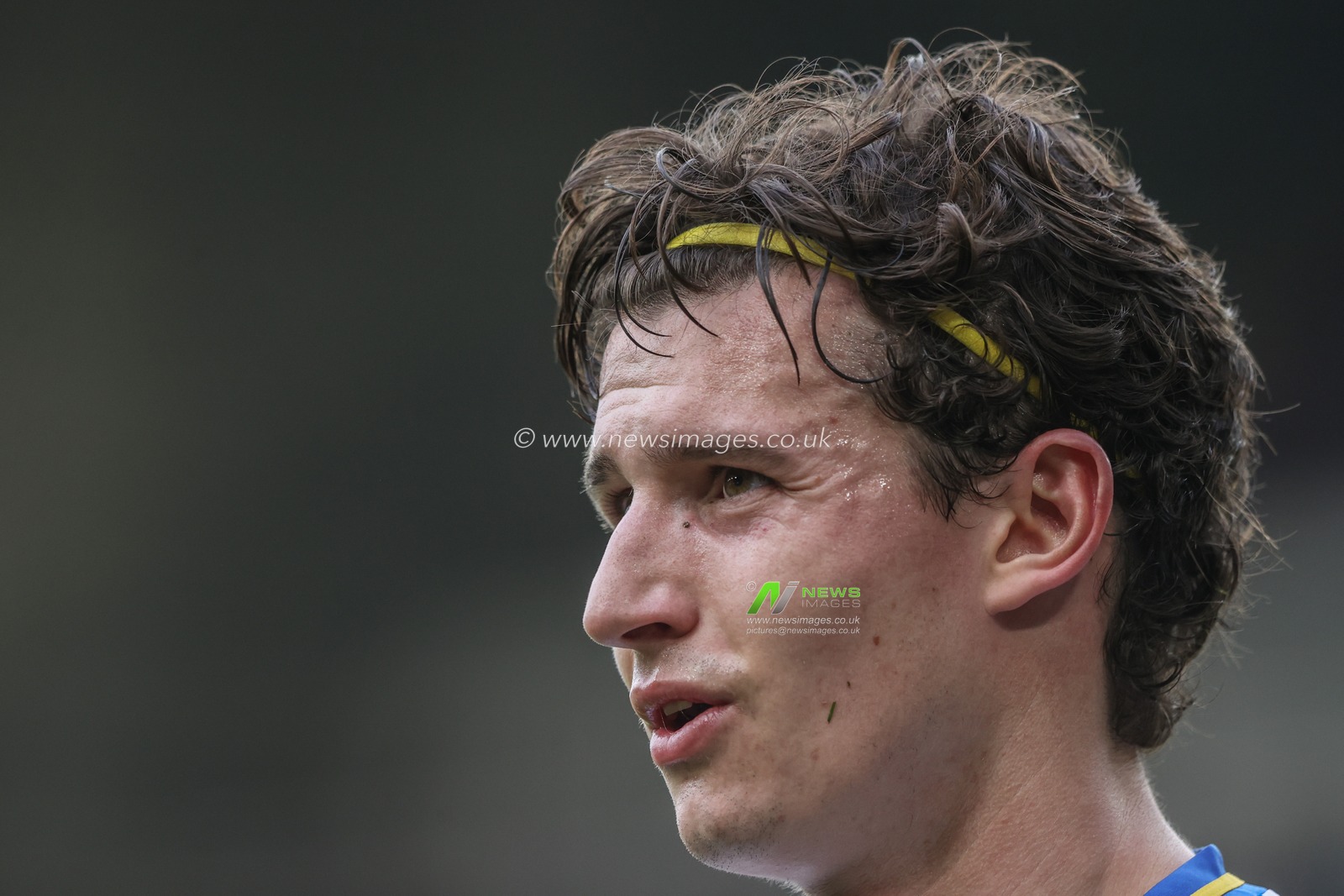 Brenden Aaronson of Leeds United during the Sky Bet Championship match Leeds United vs West Bromwich Albion at Elland Road, Leeds, United Kingdom, 1st March 2025

(Photo by Alfie Cosgrove/News Images)