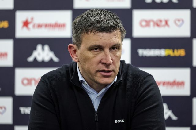 Sergej Jakirovi manager of Hull City speaks in the post match press conference during the Sky Bet Championship match Hull City vs Coventry City at MKM Stadium, Hull, United Kingdom on 06 April 2026

(Photo by Mark Cosgrove/News Images)