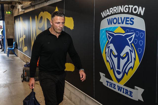 Sam Burgess Head Coach of Warrington Wolves arrives during the Betfred Super League round 21 match Warrington Wolves vs Wigan Warriors at Halliwell Jones Stadium, Warrington, United Kingdom, 8th August 2025

(Photo by Alfie Cosgrove/News Images)