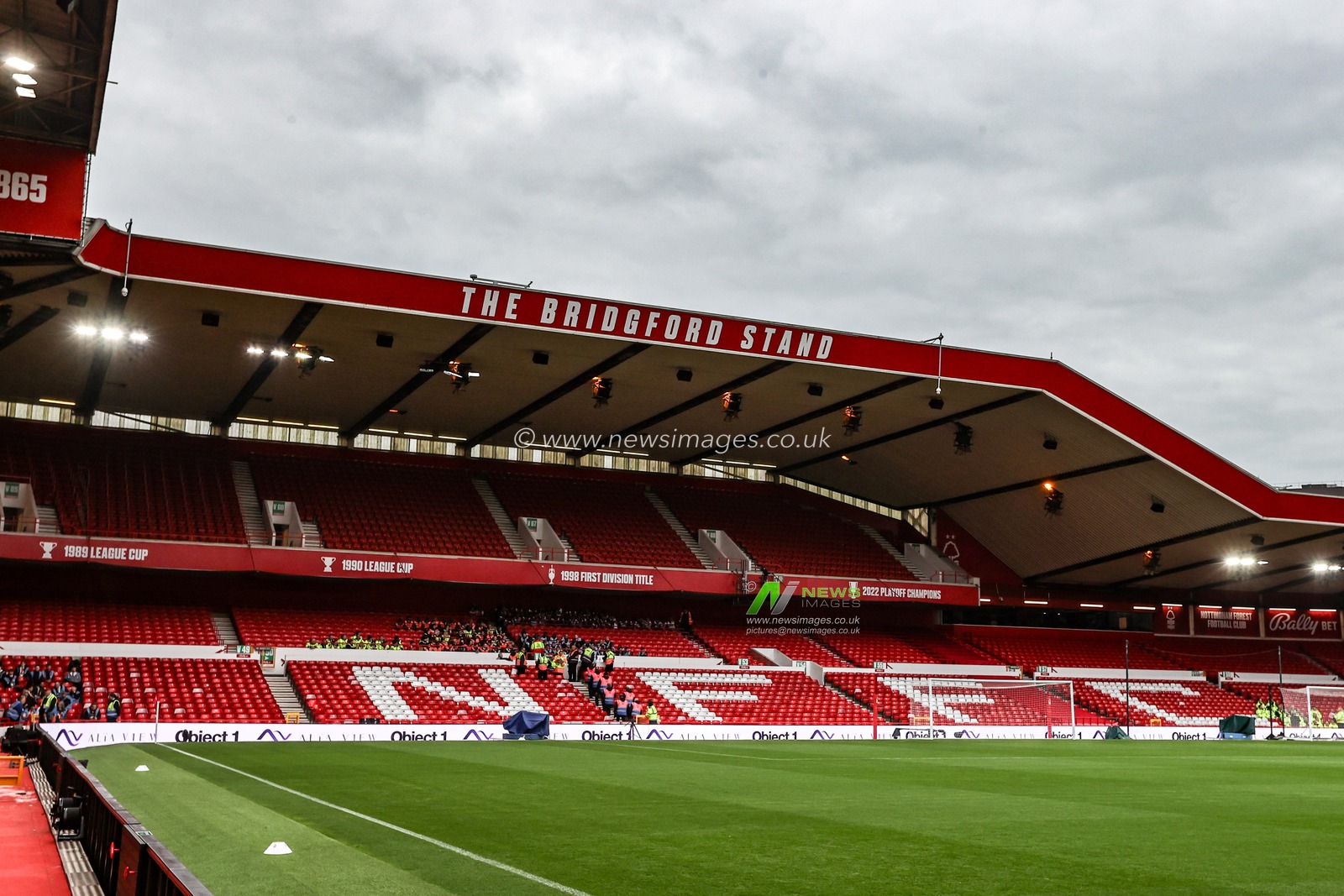 A general view of City Ground ahead of the Premier League match Nottingham Forest vs Chelsea at City Ground, Nottingham, United Kingdom, 18th October 2025

(Photo by Alfie Cosgrove/News Images)