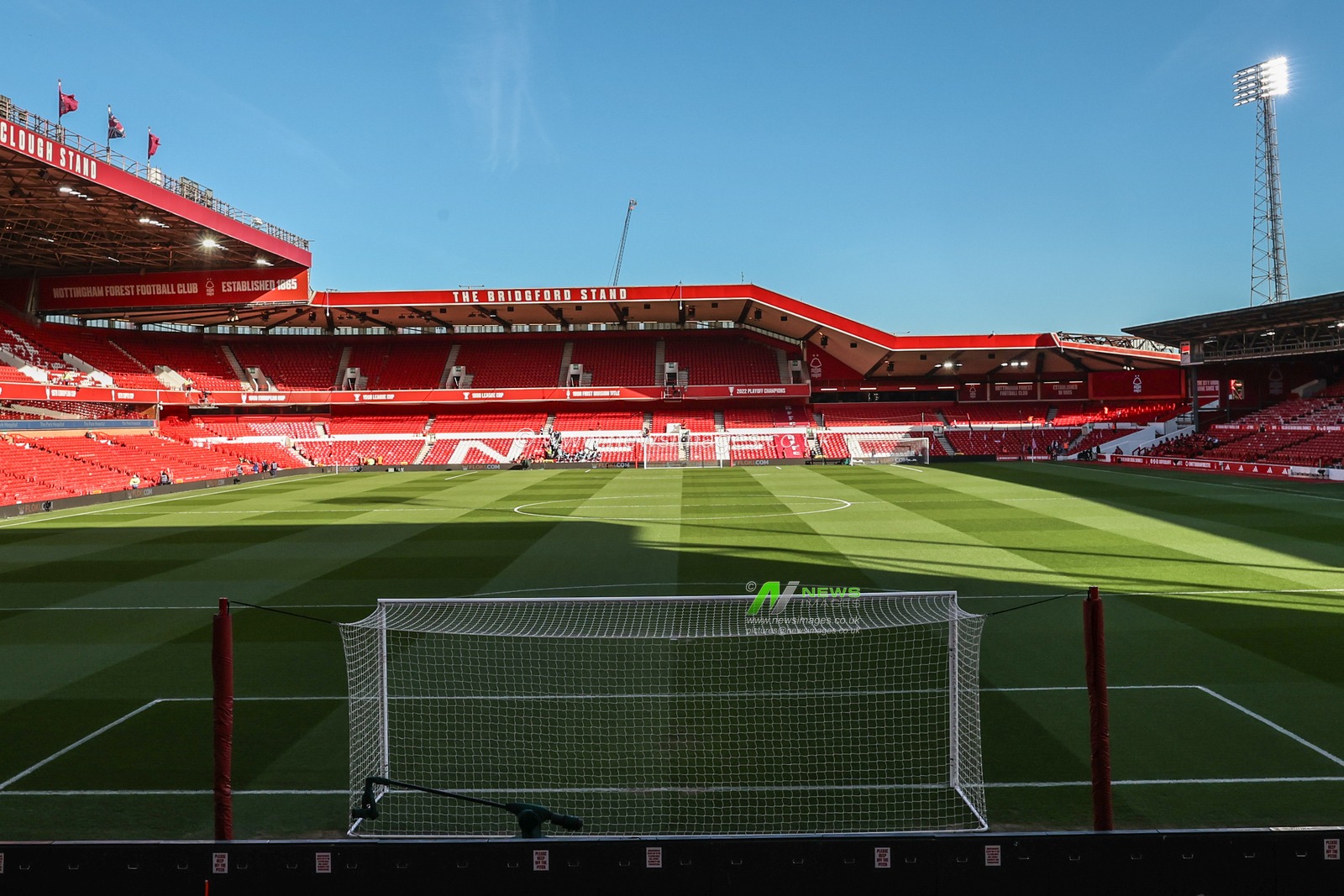 A general view of City Ground during the Premier League match Nottingham Forest vs Manchester United at City Ground, Nottingham, United Kingdom, 1st April 2025

(Photo by Alfie Cosgrove/News Images)