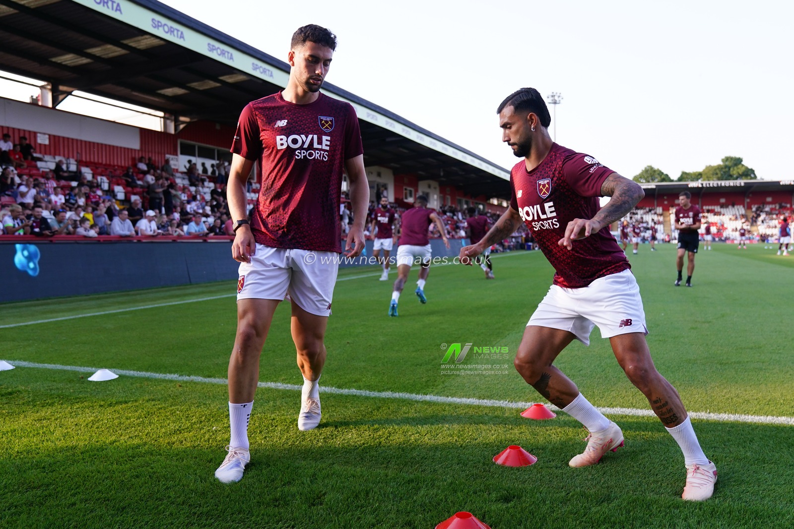 pre-season friendly: Stevenage v West Ham United
