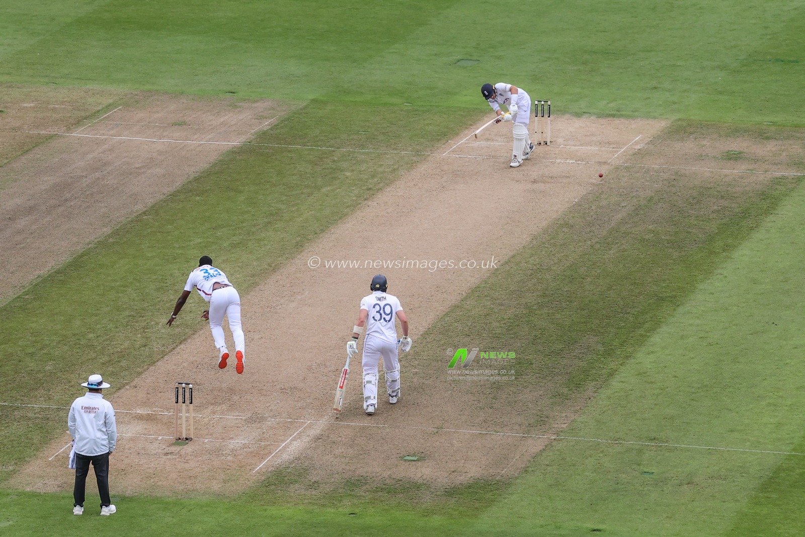 Joe Root of England in action during Day Two of the Rothesay Test match England vs West Indies at Edgbaston, Birmingham, United Kingdom, 27th July 2024

(Photo by Mark Cosgrove/News Images)