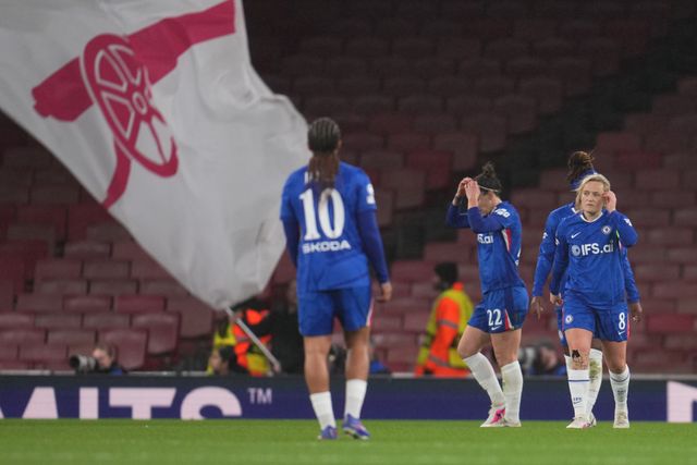 during the UEFA Women's Champions League Quarter-finals match Arsenal vs Chelsea at Arsenal Stadium, London, United Kingdom on 24 March 2026

(Photo by Harvey Murphy/News Images)