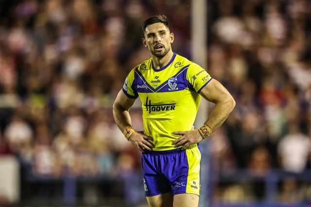 Ryan Matterson of Warrington Wolves during the Betfred Super League round 21 match Warrington Wolves vs Wigan Warriors at Halliwell Jones Stadium, Warrington, United Kingdom, 8th August 2025

(Photo by Alfie Cosgrove/News Images)