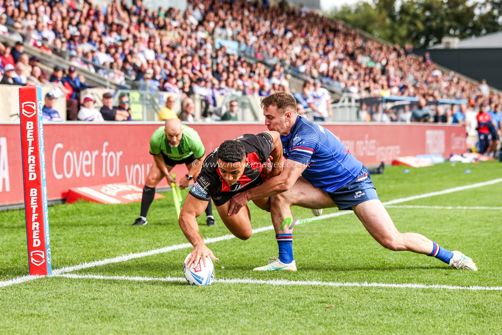 Betfred Super League round 26 Wakefield Trinity v Warrington Wolves