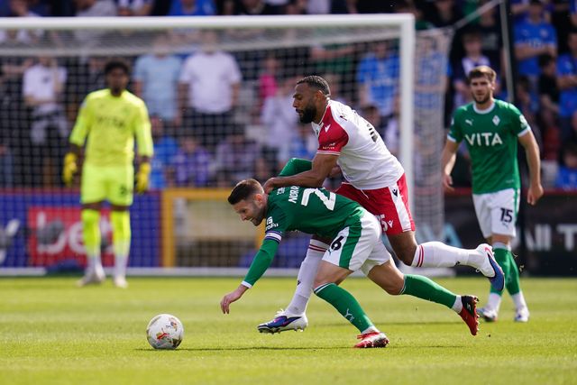 during the Sky Bet League One Playoffs Semi-Final match Stevenage vs Stockport County at Lamex Stadium, Stevenage, United Kingdom on 09 May 2026

(Photo by Harvey Murphy/News Images)