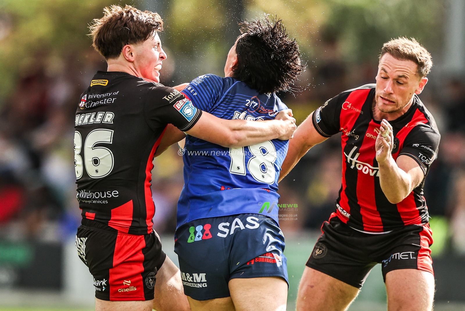 Betfred Super League round 26 Wakefield Trinity v Warrington Wolves