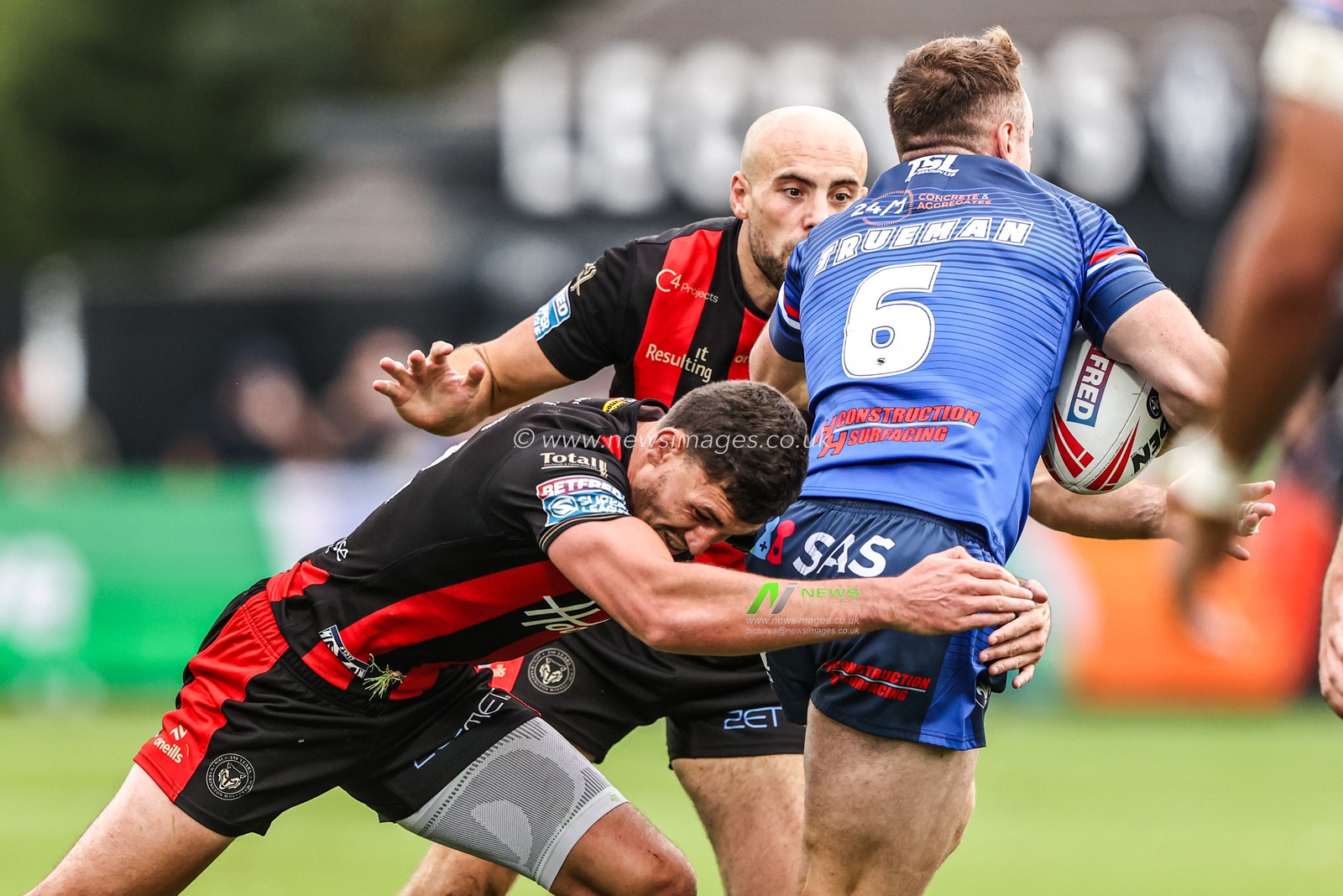 Betfred Super League round 26 Wakefield Trinity v Warrington Wolves