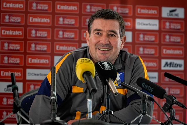 Pre-Match Press Conference Emirates FA Cup Fifth Mansfield Town v Arsenal
