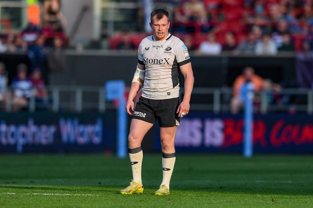 Nick Tompkins of Saracens during the Gallagher PREM match Bristol Bears vs Saracens at Ashton Gate, Bristol, United Kingdom on 09 May 2026

(Photo by Alex Williamson/News Images)