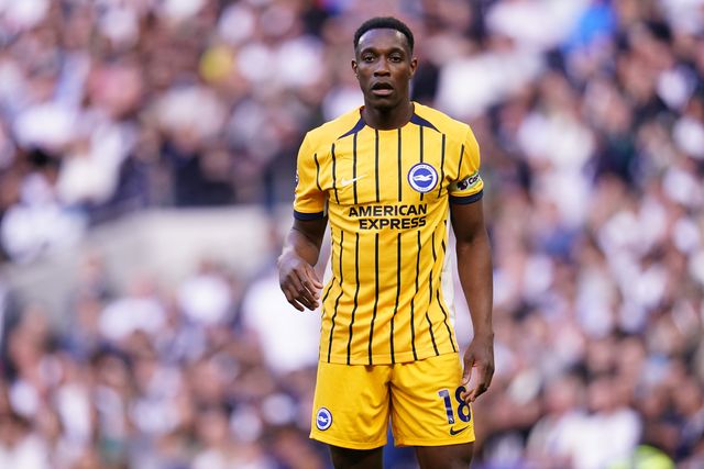 Danny Welbeck of Brighton & Hove Albion during the Premier League match Tottenham Hotspur vs Brighton & Hove Albion at Tottenham Hotspur Stadium, London, United Kingdom on 18 April 2026

(Photo by Harvey Murphy/News Images)