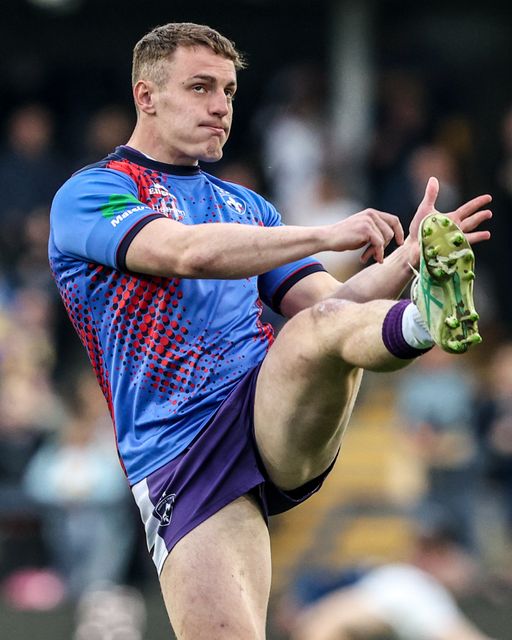 Jake Trueman of Wakefield Trinity in the pre-game warm up during the Betfred Super League round 10 match Leeds Rhinos vs Wakefield Trinity at AMT Headingley Stadium, Leeds, United Kingdom on 01 May 2026

(Photo by Alfie Cosgrove/News Images)