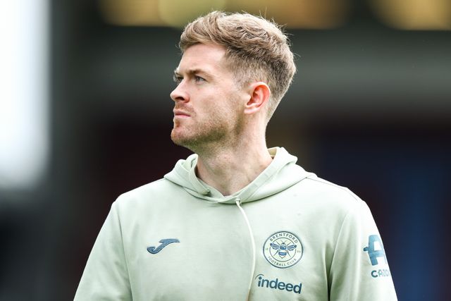 Nathan Collins of Brentford arrives ahead of the Premier League match Burnley vs Brentford at Turf Moor, Burnley, United Kingdom on 28 February 2026

(Photo by Jorge Horsted/News Images)