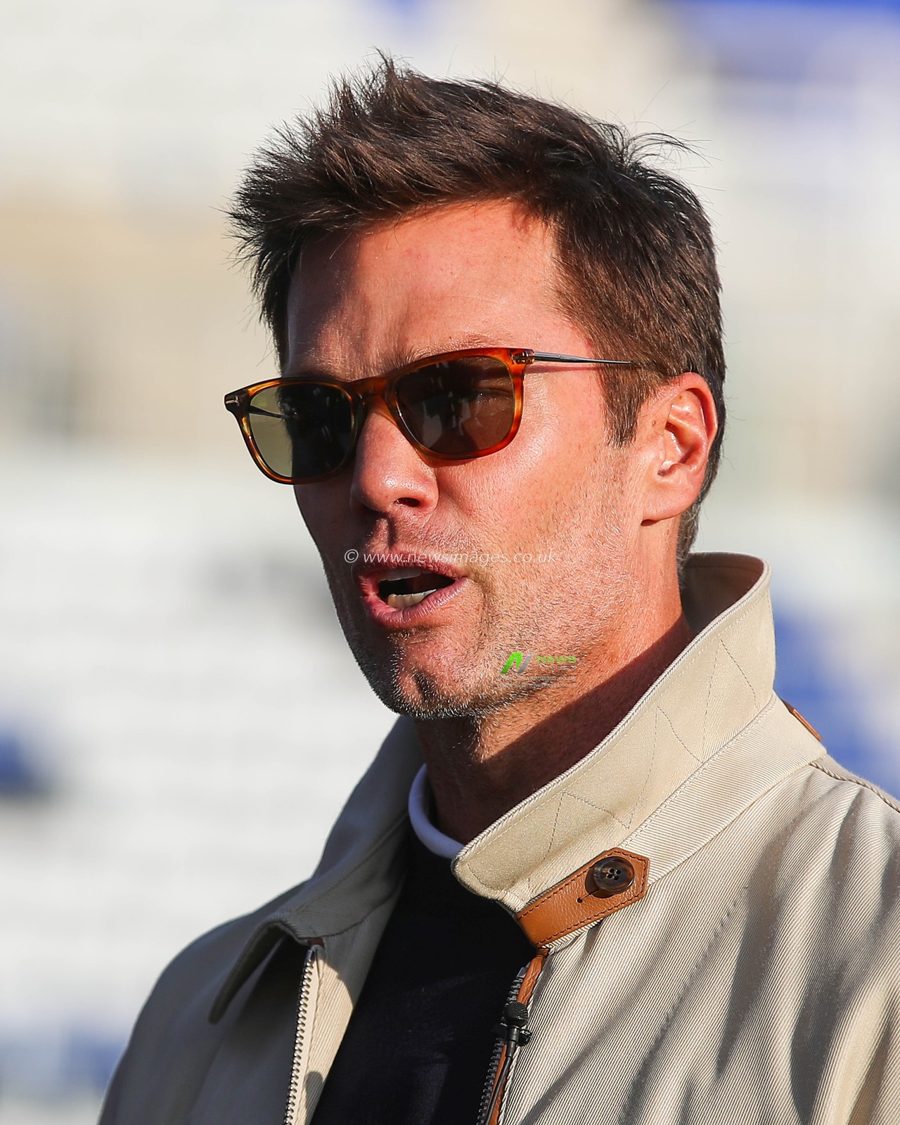 Tom Brady (co-owners of Birmingham City) are interviewed prior to the Sky Bet League 1 match Birmingham City vs Wrexham at St. Andrew's @ Knighthead Park, Birmingham, United Kingdom, 16th September 2024

(Photo by Gareth Evans/News Images)
