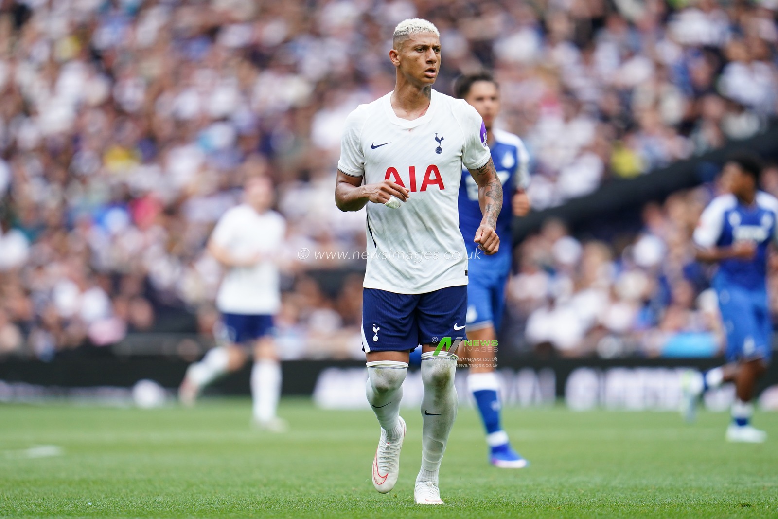 Richarlison of Tottenham Hotspur during the pre-season friendly match Tottenham Hotspur vs Hoffenheim at Tottenham Hotspur Stadium, London, United Kingdom on 15 August 2026

(Photo by Harvey Murphy/News Images)