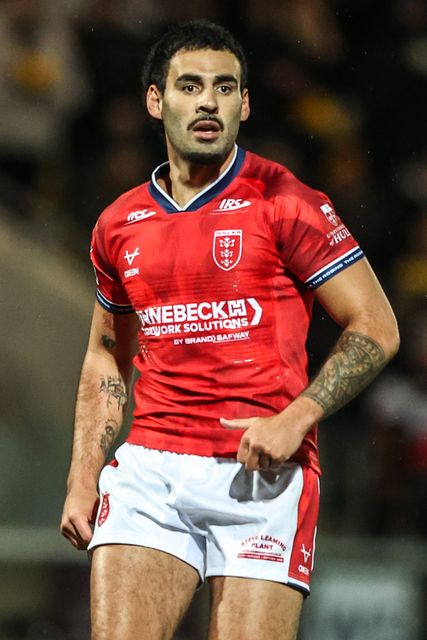 Tyrone May of Hull KR during the Betfred Super League Round 1 match York Knights vs Hull KR at LNER Community Stadium, Lincoln, United Kingdom on 12 February 2026

(Photo by Alfie Cosgrove/News Images)