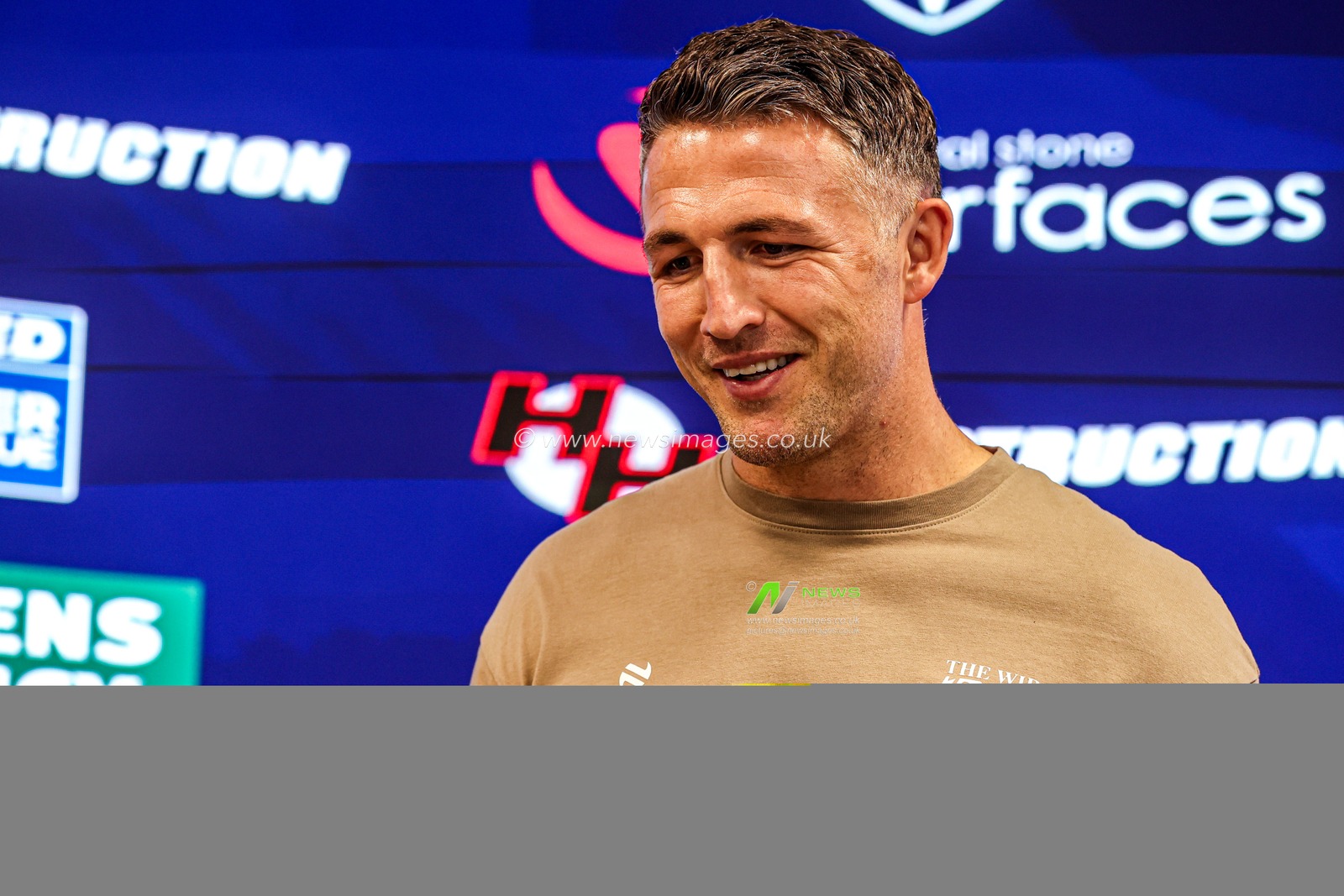 Sam Burgess manager of Warrington Wolves speaks in the post match press conference during the Betfred Super League round 26 match Wakefield Trinity vs Warrington Wolves at DIY Kitchens Stadium, Wakefield, United Kingdom on 05 September 2026

(Photo by Alfie Cosgrove/News Images)