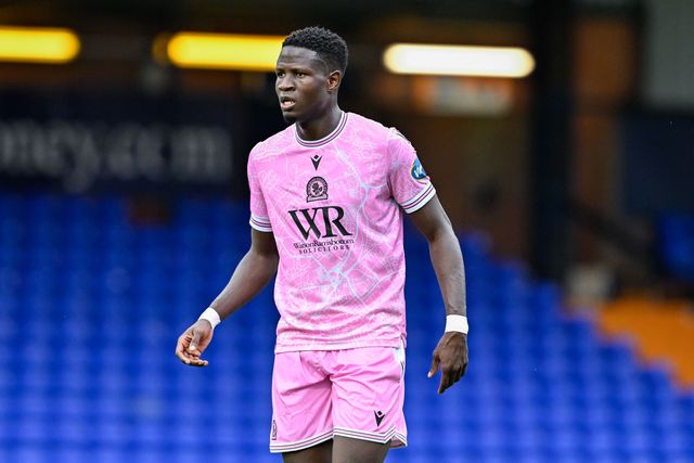 Makhtar Gueye of Blackburn Rovers during the Pre-season friendly match Stockport County vs Blackburn Rovers at Edgeley Park Stadium, Stockport, United Kingdom, 2nd August 2024

(Photo by Cody Froggatt/News Images)