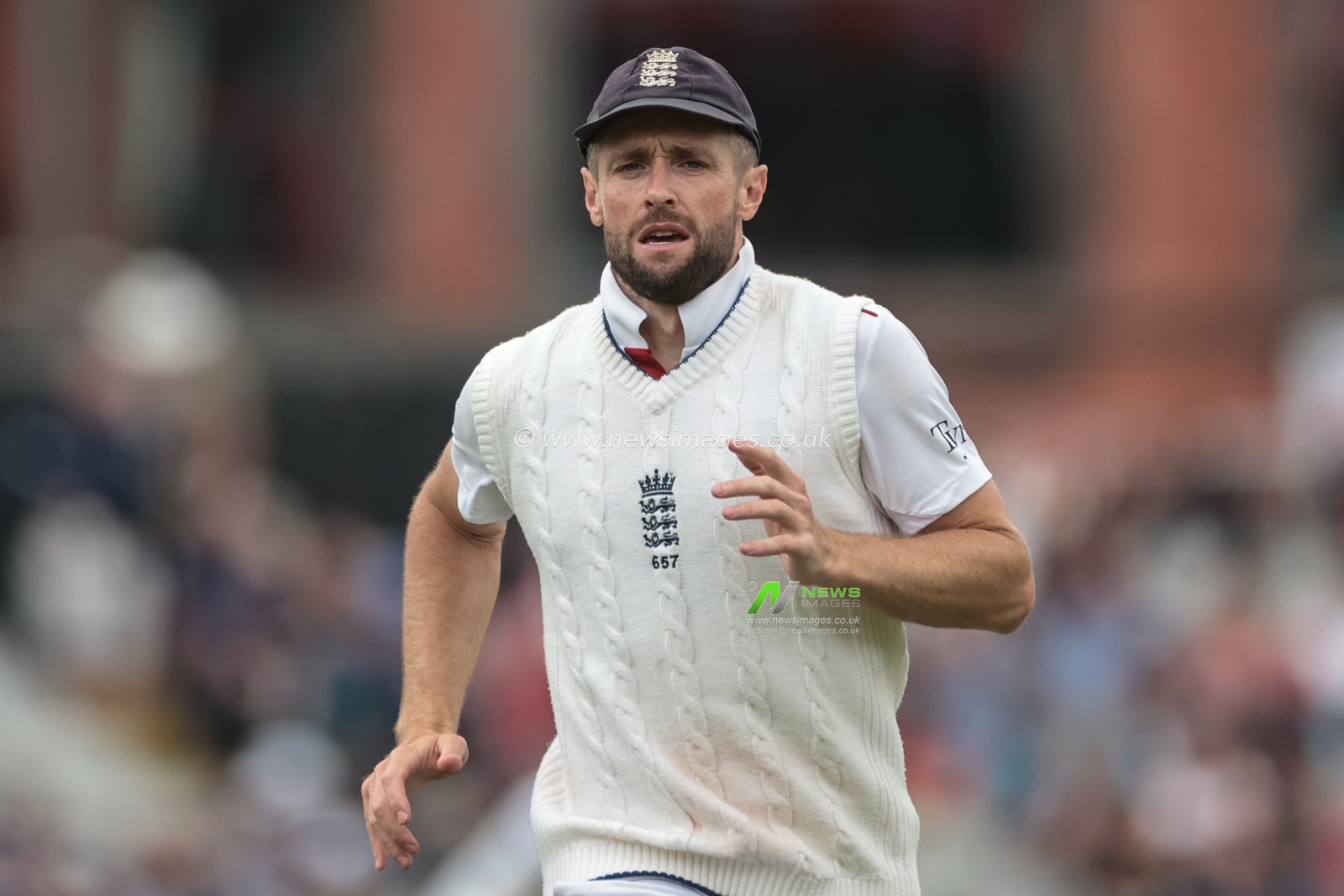 Chris Woakes of England chases a boundary ball off Ravindra Jadeja of India during the 4th Rothesay Test Match Day 5 England vs India at Old Trafford Cricket Ground, Manchester, United Kingdom, 27th July 2025

(Photo by Mark Cosgrove/News Images)