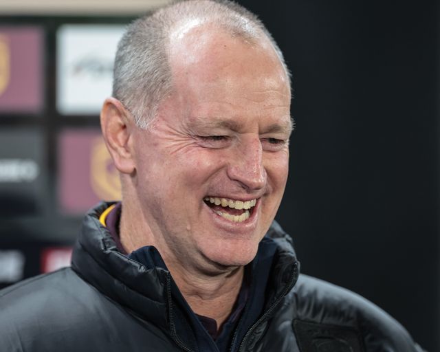 Michael Maguire head coach of Brisbane Broncos  during the World Club Challenge 2026 match Hull KR vs Brisbane Broncos at MKM Stadium, Hull, United Kingdom on 19 February 2026

(Photo by Mark Cosgrove/News Images)