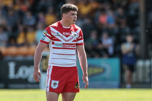 Jack Welsby of St Helens R.F.C. during the Betfred Super League round 12 match Castleford Tigers vs St Helens at OneBore Stadium, Castleford, Untied Kingdom on 23 May 2026

(Photo by Mark Cosgrove/News Images)