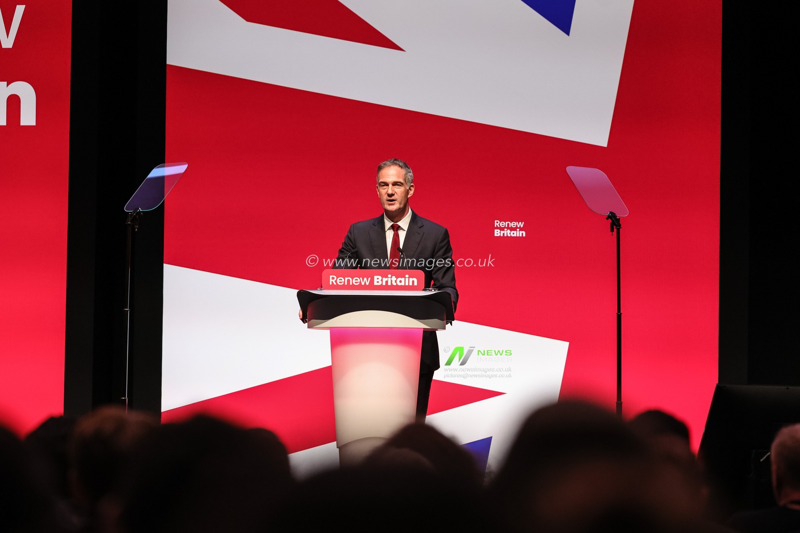 Peter Kyle MP, Secretary of State for Business and Trade addresses Conference during the labour Party Annual Conference 2025 Day 2 at The ACC, Liverpool, United Kingdom, 29th September 2025

(Photo by Mark Cosgrove/News Images)