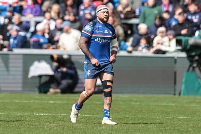 Kaide Ellis of Wigan Warriors is sin binned during the Betfred Challenge Cup Quarter Final match Wakefield Trinity vs Wigan Warriors at DIY Kitchens Stadium, Wakefield, United Kingdom on 12 April 2026

(Photo by Mark Cosgrove/News Images)
