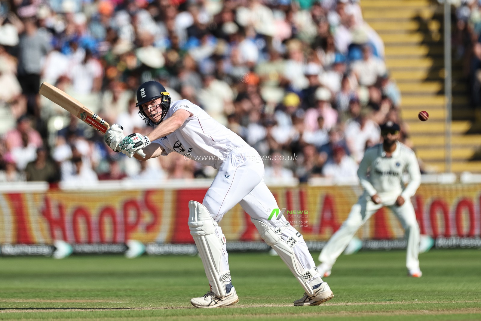 Zak Crawley of England in action during the 2nd Rothesay Test Match day 2 England vs India at Edgbaston, Birmingham, United Kingdom, 3rd July 2025

(Photo by Mark Cosgrove/News Images)