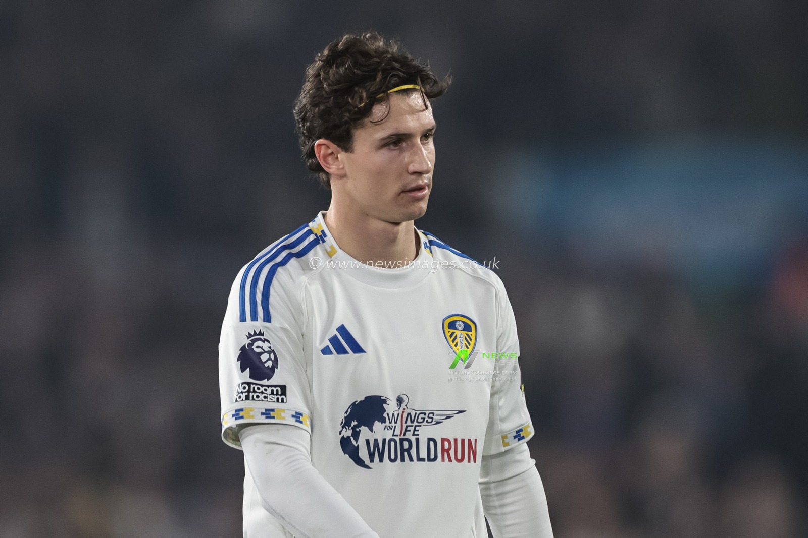 Brenden Aaronson of Leeds United during the Premier League match Leeds United vs Brentford at Elland Road, Leeds, United Kingdom on 21 March 2026

(Photo by Mark Cosgrove/News Images)