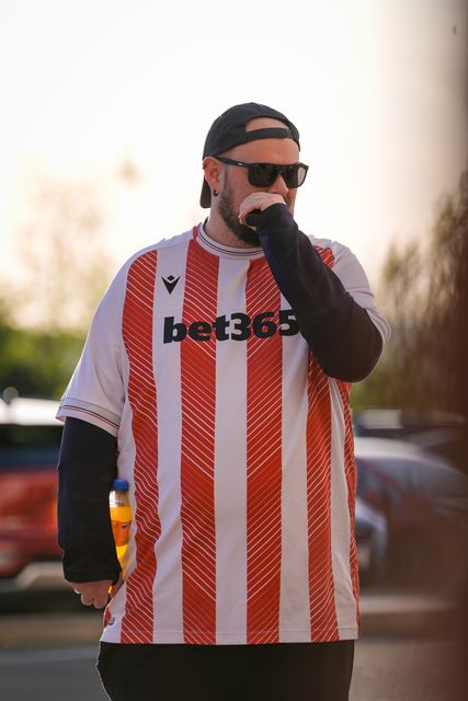 Stoke City fans outside the stadium during the Sky Bet Championship match Stoke City vs Millwall at Bet365 Stadium, Stoke On Trent, United Kingdom on 21 April 2026

(Photo by Maynard Manyowa/News Images)