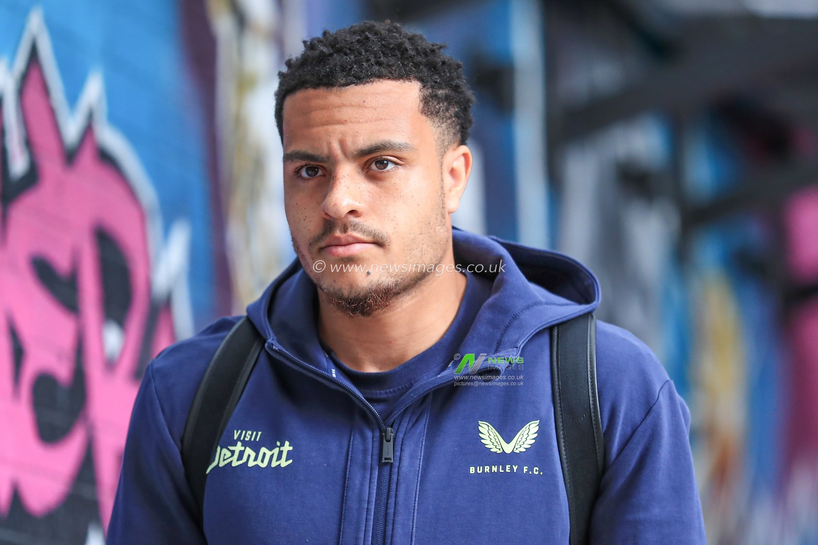 CJ Egan-Riley of Burnley arrives at ground ahead of Sky Bet Championship match Burnley vs Millwall at Turf Moor, Burnley, United Kingdom, 3rd May 2025

(Photo by Jorge Horsted/News Images)