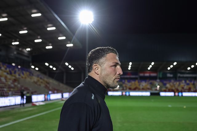Sam Burgess head coach of Warrington Wolves arrives during the Betfred Super League Round 4 match York Knights vs Warrington Wolves at LNER Community Stadium, York, United Kingdom on 06 March 2026

(Photo by Mark Cosgrove/News Images)