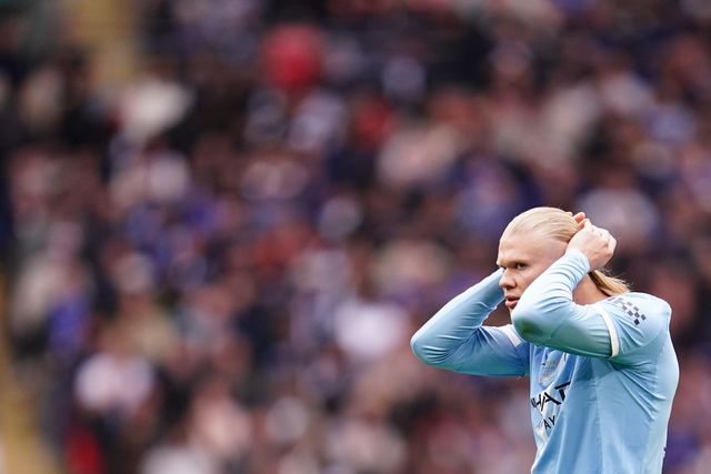 Erling Haaland of Manchester City during the Emirates FA Cup Final match Chelsea vs Manchester City at Wembley Stadium, London, United Kingdom on 16 May 2026

(Photo by Harvey Murphy/News Images)