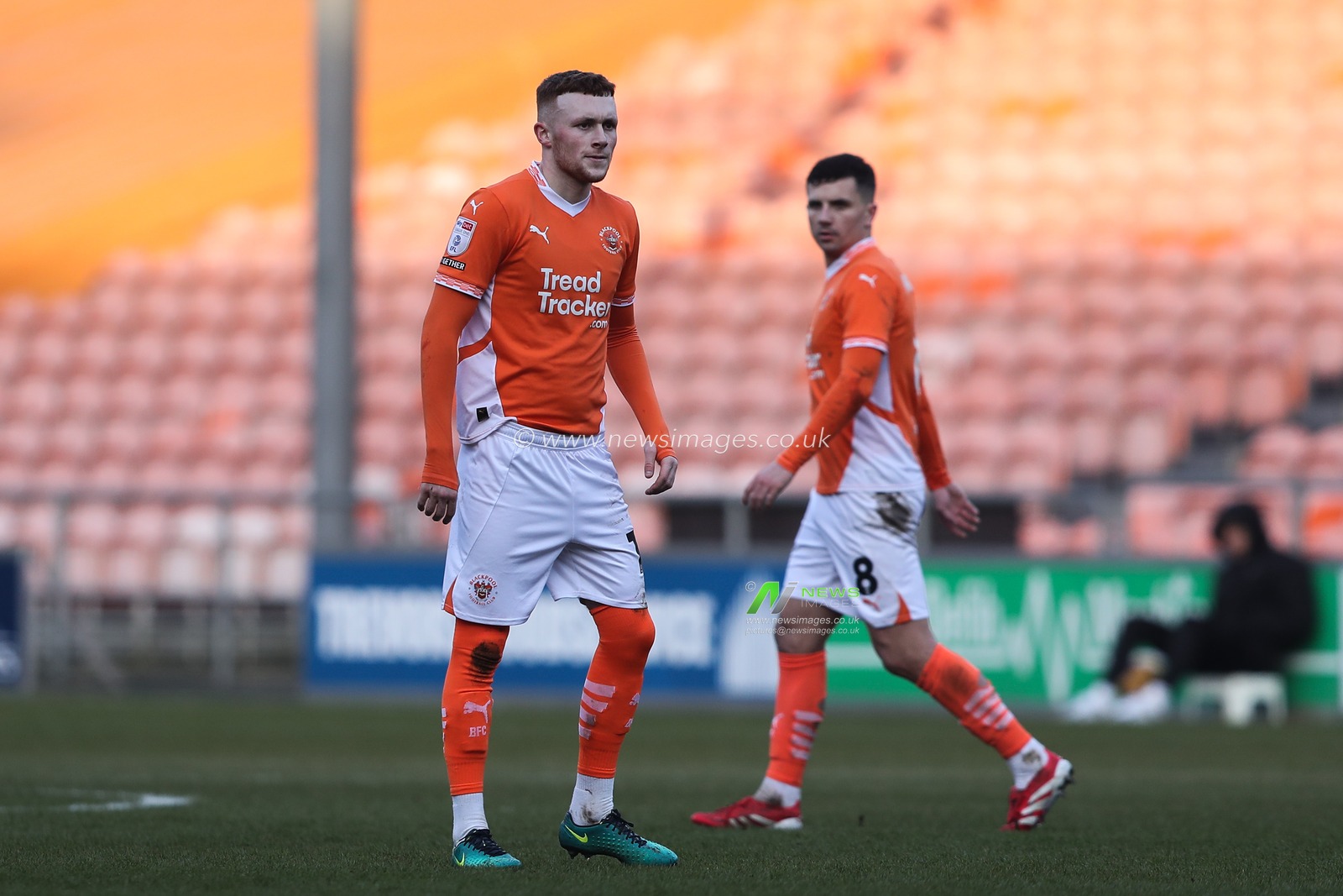 Sonny Carey of Blackpool during the Sky Bet League 1 match Blackpool vs Charlton Athletic at Bloomfield Road, Blackpool, United Kingdom, 1st February 2025

(Photo by Gareth Evans/News Images)